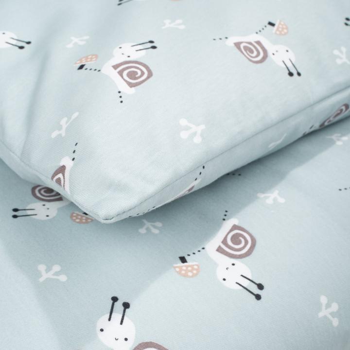 Actual product image Julius Zöllner Jersey bed linen snail (80 x 80 cm, 35 x 40 cm)