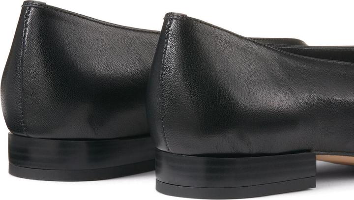 Produktbild La Redoute Collections Flache Lederballerinas mit spitzer Zehenkappe (37)