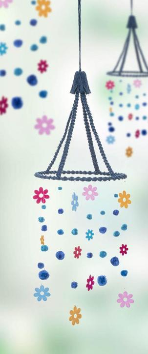 Actual product image Glorex Felt flowers, 6pcs. 6cm