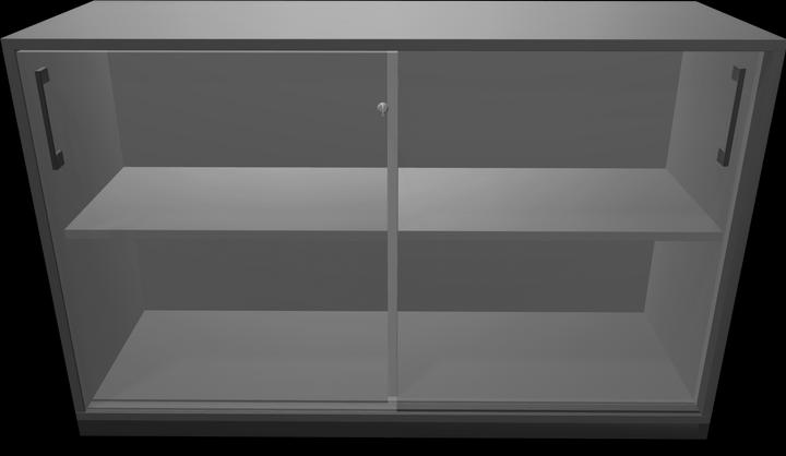 Actual product image Narbutas Choice sliding door cabinet (120 x 40 x 76 cm)