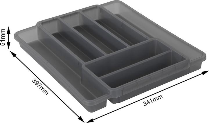 Actual product image Rotho Domino anthracite