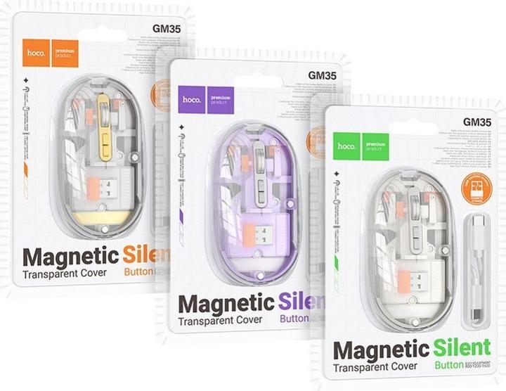Image du produit Hoco GM35, 1600DPI, pourpre (Sans fil)