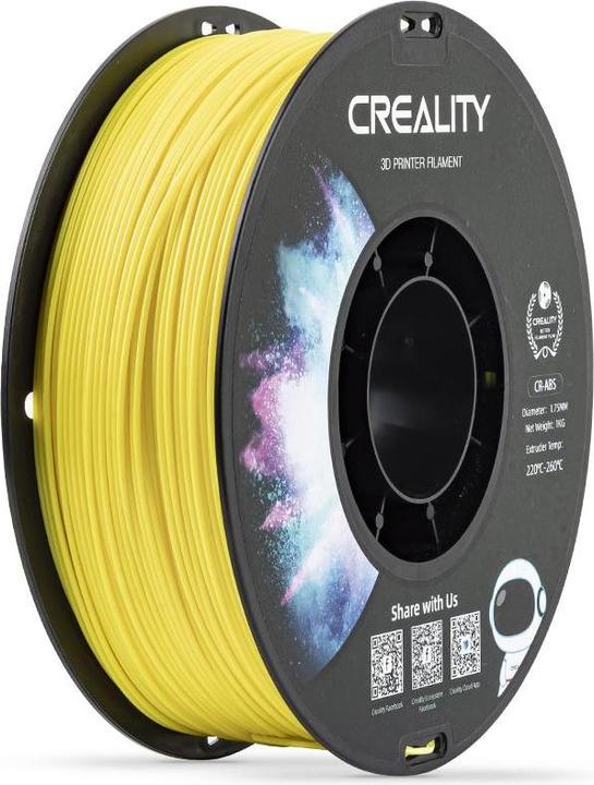 Immagine prodotto Creality ABS giallo (ABS, 1.75 mm, 1000 g, Giallo)