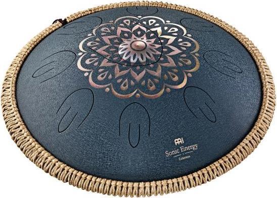 Actual product image Meinl Octave Steel Tongue Drum - D-Amara - Blue Engraved (Percussion)