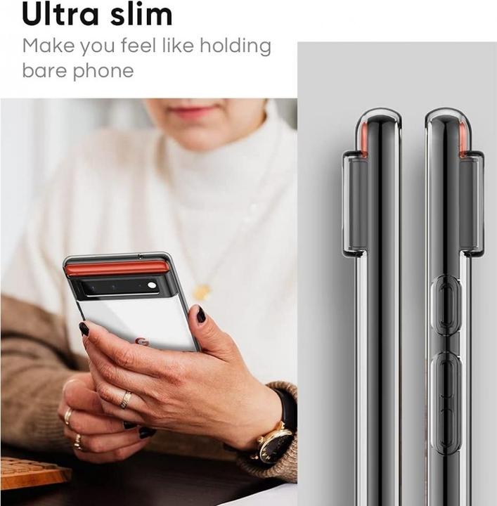 Actual product image Screenguard Google Pixel 6 Flexible TPU Clear Case (Google Pixel 6)