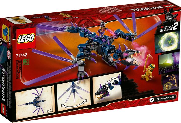 Immagine prodotto LEGO Ninjago - Il drago del Signore Supremo (71742, LEGO Ninjago, Set LEGO rari)