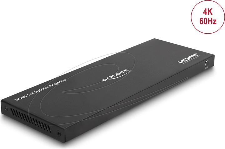 Produktbild Delock HDMI Splitter 1 x HDMI in zu 8 x HDMI out 4K 60 Hz mi