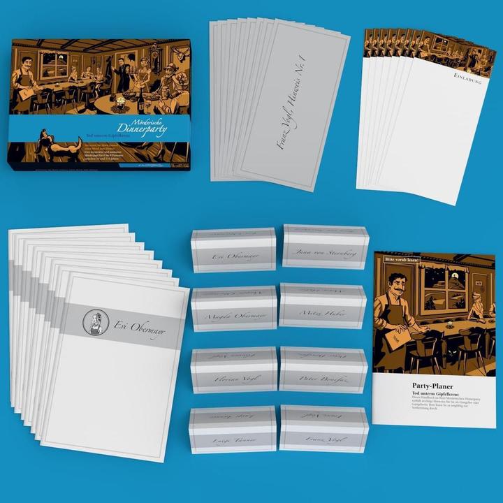 Actual product image Murderous dinner party - Death under the summit cross (German)