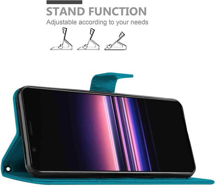 Actual product image Cadorabo Flower Book Cover (Sony Xperia 5)