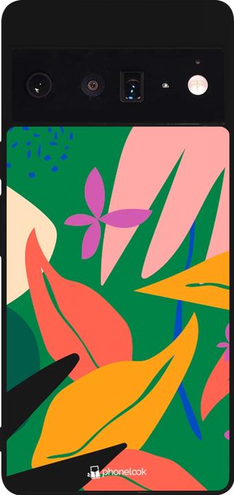 Actual product image PhoneLook Cover Silicone black Abstract Jungle (Google Pixel 6 Pro)