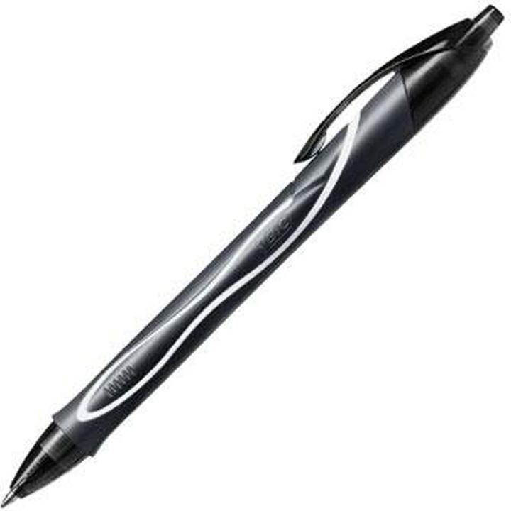 Actual product image Bic Gel pens Gel-ocity Quick Dry 0.7 mm Black, 12 pieces (Black, 12 x)