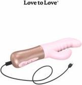 Actual product image Love to Love Vibro Rabbit Sassy Bunny rose -
