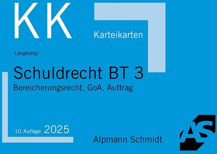 Energy Label Karteikarten Schuldrecht BT 3 (65 x)