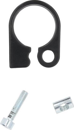 Ursus Schelle Sattelklemme mit Hebel schwarze Version