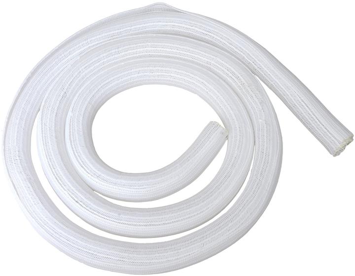 Actual product image Schönenberger Self-retracting fabric hose, white (Cable hole, 200 cm)