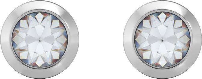 Produktbild Studex Sensitive Ohrstecker Bezel Silber mit Kristall 4 mm (Edelstahl)