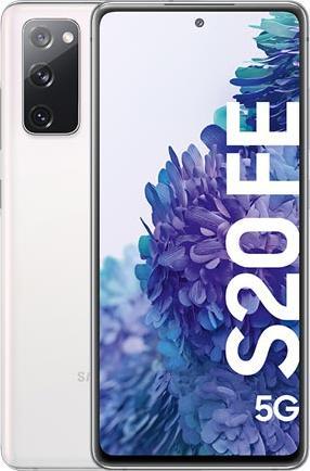 Produktbild Samsung Galaxy S20 FE 5G EU (128 GB, Wolkenweiss, 6.50", Dual SIM, 12 Mpx, 5G)
