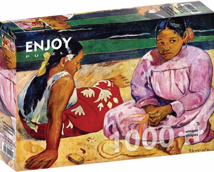 Produktbild Enjoy Puzzle ENJOY-1209 - Paul Gauguin: Tahitianische Frauen am Strand, Puzzle, 1000 Teile (1000 Teile)