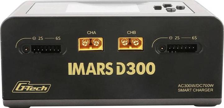 Immagine prodotto Gens Ace Caricabatterie RC IMARS D300 G-Tech Channel AC/DC 300W/700W UE Nero