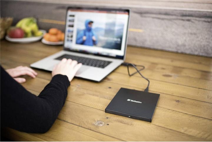 Image du produit Verbatim Simline CD / DVD ReWriter USB-C (Graveur de DVD)