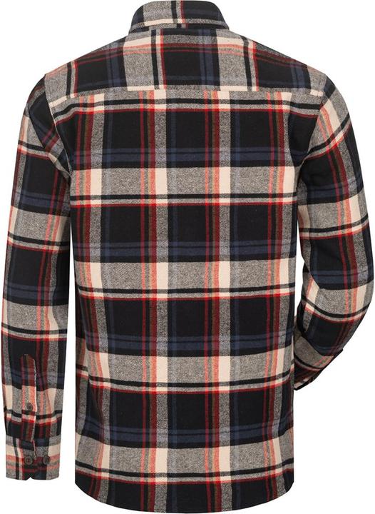 Produktbild Craftland Flanellhemd TURRELL Grösse L schwarz/marine/beige/rot kariert (L)