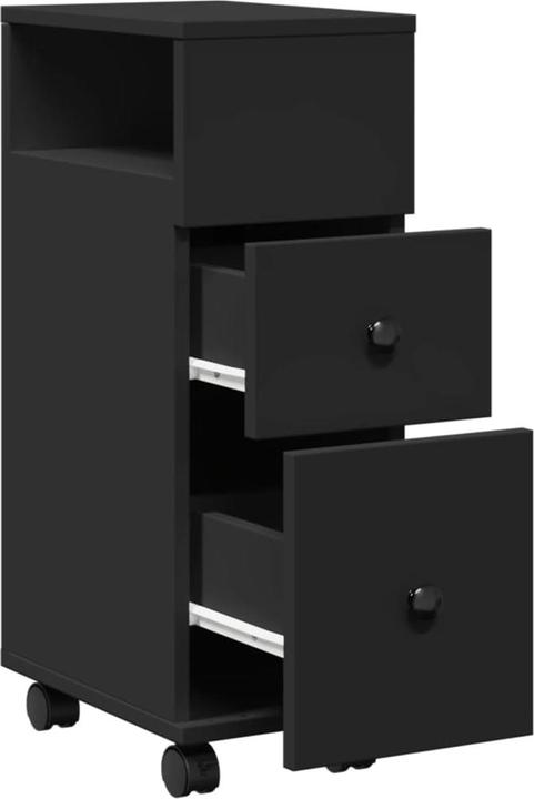 Produktbild VidaXL Badschrank Schmal mit Rollen