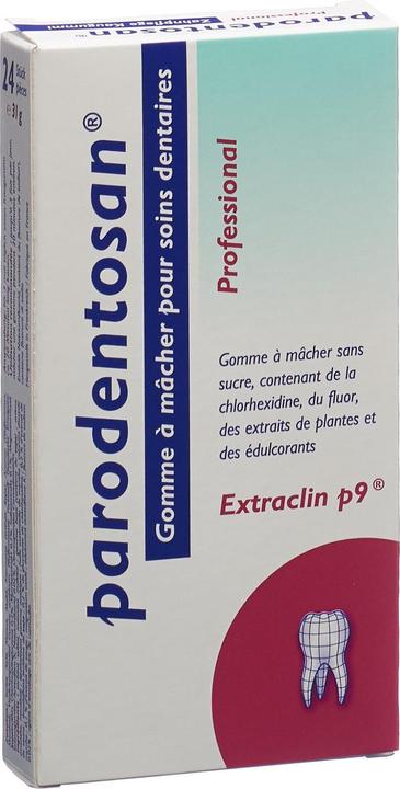 Actual product image Parodentosan Dental care chewing gum (24 Piece, Gummies, 47 g)