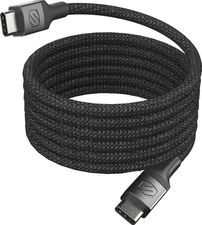Actual product image Scosche Strikeline Cobra USB-C cable (1.80 m, USB 3.0)