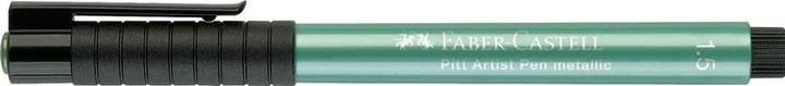 Actual product image Faber-Castell Pitt Artist Pen Metallic (Green, 1 x)