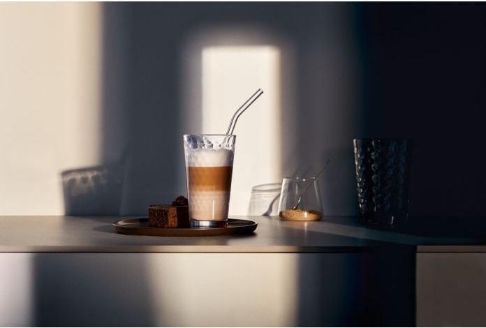 Produktbild WMF Longdrinkgläser Set 4tlg 275ml Wabenmuster Kristallglas hitzebeständig (0.28 l, 4 x)