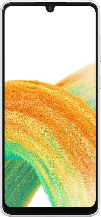 Actual product image Samsung Galaxy A33 5G (128 GB, Awesome White, 6.40", Dual SIM, 48 Mpx, 5G)