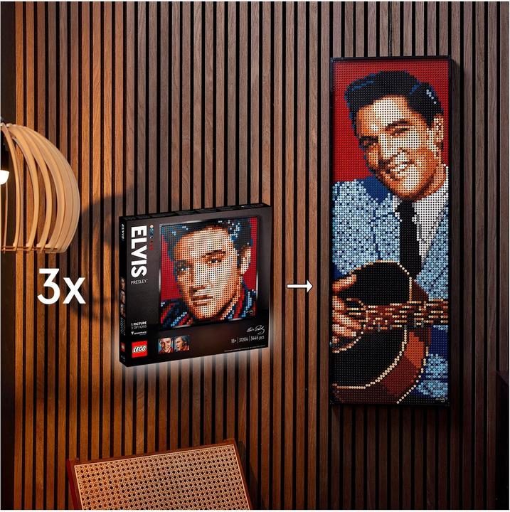 Immagine prodotto LEGO Elvis Presley - Il Re (31204, Set LEGO rari)