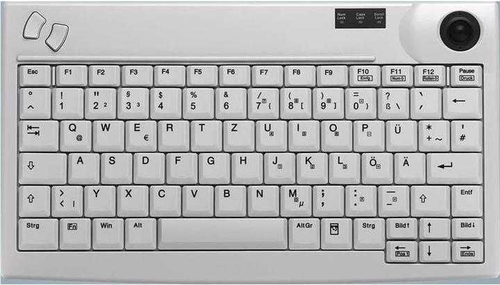 Produktbild Active Key Industry 4.0 Mini Trackball Keyboard USB Light Grey (DE, Kabelgebunden)
