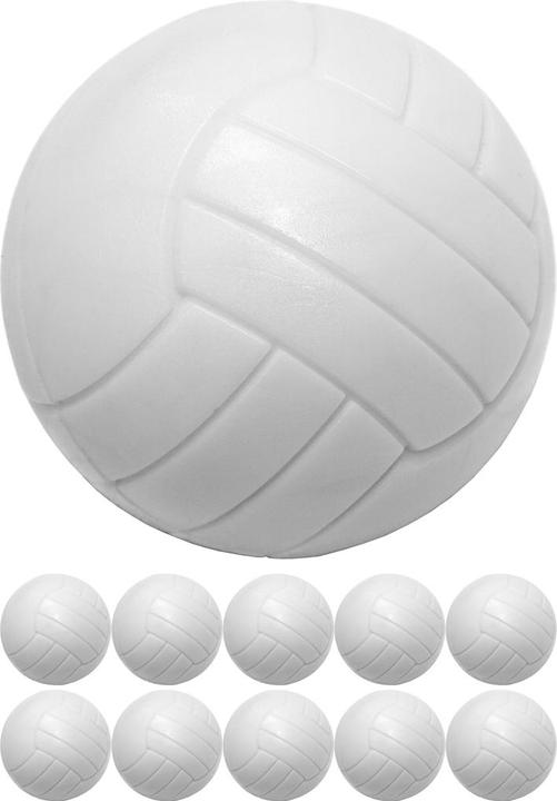 Immagine prodotto Games Planet Calcio balilla, 10 palline da calcio balilla, bianco