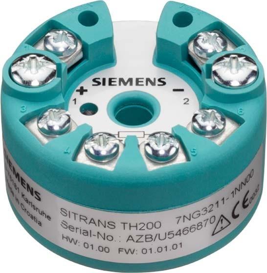 Immagine prodotto Siemens Trasmettitore di testa per PT100 e TC, 4-20 mA