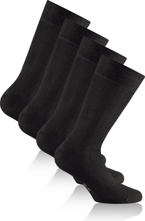 Immagine prodotto Rohner Confezione da 4 pezzi BAMBOO nero (confezione da 4, 35 - 38)