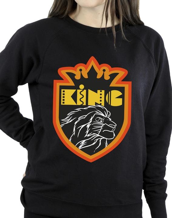 Actual product image Disney Womens/Ladies The Lion King Crest Sweatshirt (XXL)