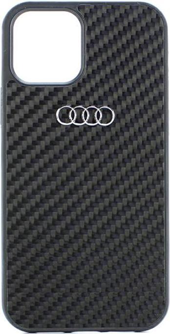 Produktbild Audi Carbon Fiber iPhone 12/12 Pro 6.1" czarny/black hardcase AU-TPUPCIP12P-R8/D2-BK (Apple iPhone 12)