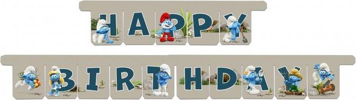 Produktbild Been Smile Schlümpfe Happy Birthday Girlande
