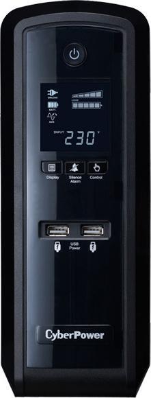 Actual product image Cyberpower CP1300EPFCLCD 1300VA/780W Line-Interactive Sine Wave USB LowNoise 6x Schuko Pre-exchange servic... (1300 VA, 780 W, Line-interactive UPS)