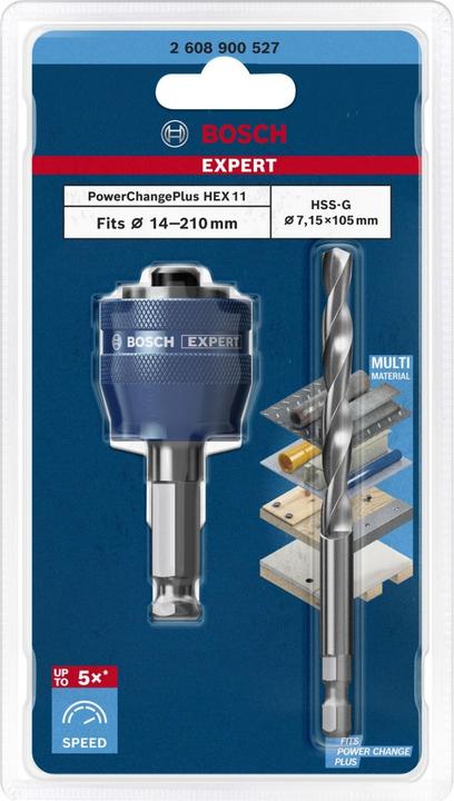 Produktbild Bosch Professional Zubehör Expert Power Change Plus Adapter (7.15 Millimeter)