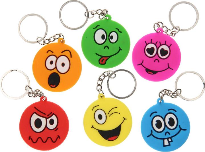 LG-Imports Schlüsselanhänger Smiley-Gesicht
