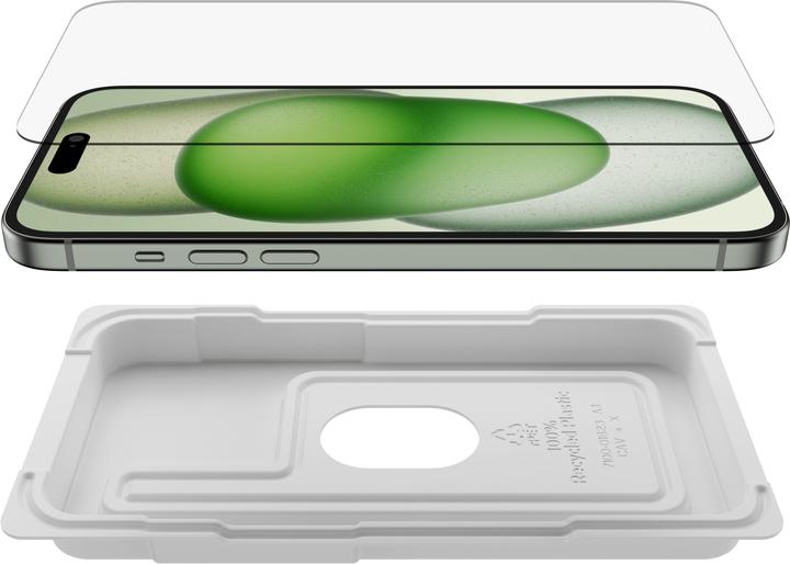 Actual product image Belkin ScreenForce Pro UltraGlass2 ant (1 Piece, Apple iPhone 15 Plus)