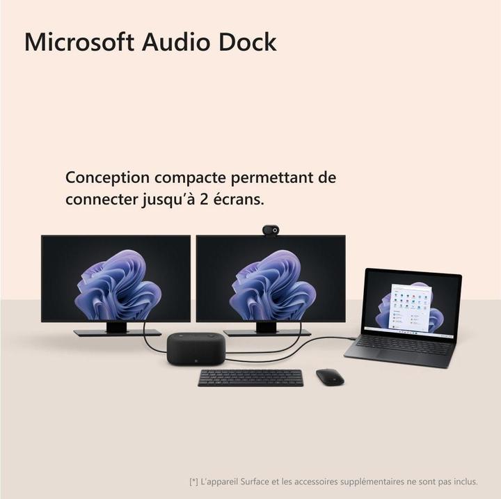Actual product image Microsoft Audio Dock (USB-C, 5 Ports)
