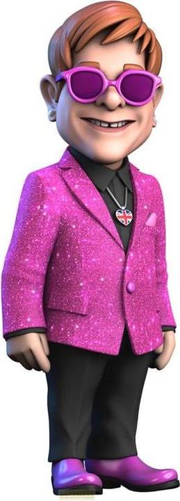 Actual product image Minix Elton John figure 12 cm