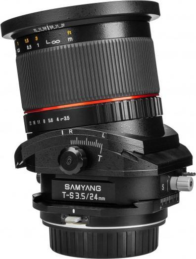 Image du produit Samyang 24mm f/3.5 ED AS UMC Tilt/Shift - Pentax K (Pentax K, Plein format)