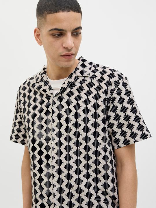 Produktbild Jack & Jones Jorsummer Luke Texture Resort Shirt Ss (XL)