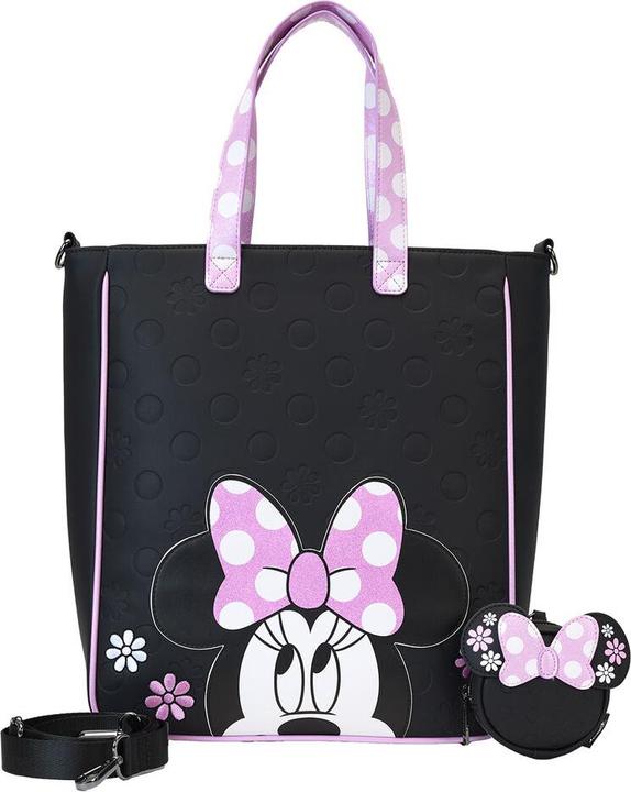 Immagine prodotto Loungefly Disney by Umhängetasche mit Geldbeutel Minnie Floral Rock the Dots