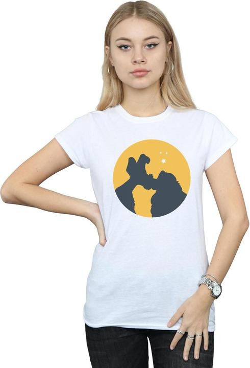 Image du produit Disney - T-shirt LADY AND THE TRAMP MOONLIGHT KISS - Femme (M)