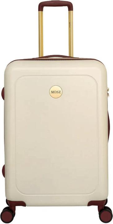 Môsz Måoesz Hartkoffer / Trolley / Reisekoffer - 66 cm (mittel) Lauren - Weiss / Beige (65 l)